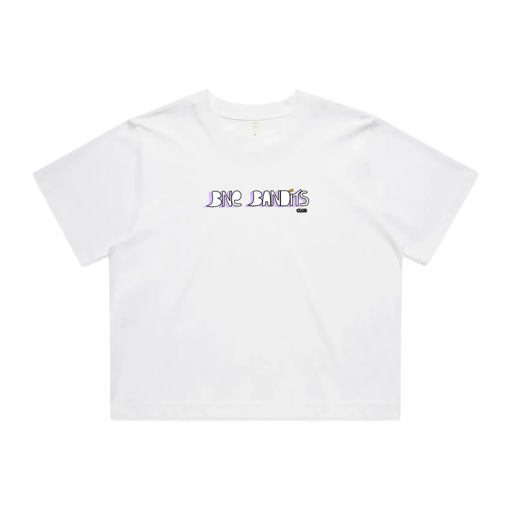 White front flat lay