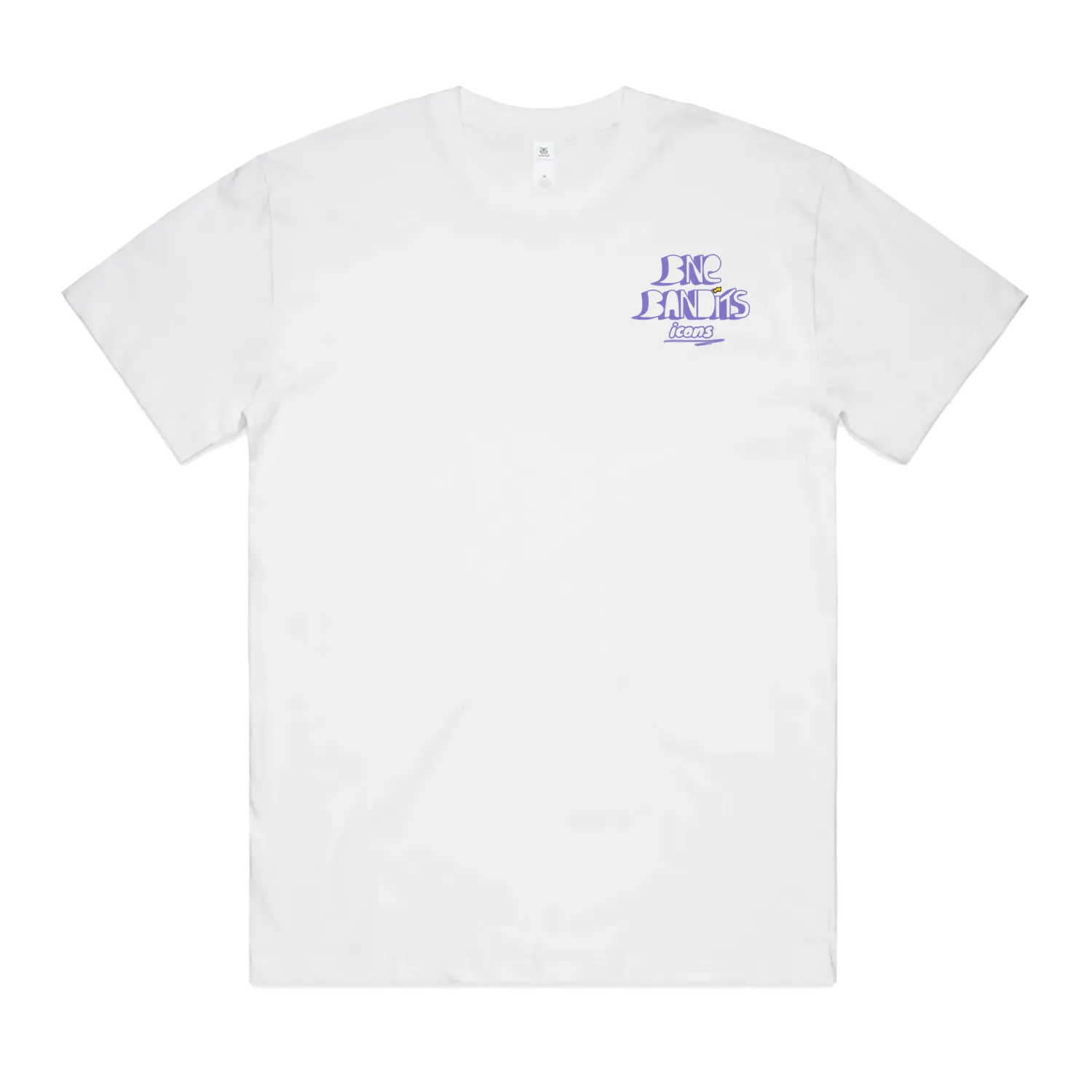 White front flat lay