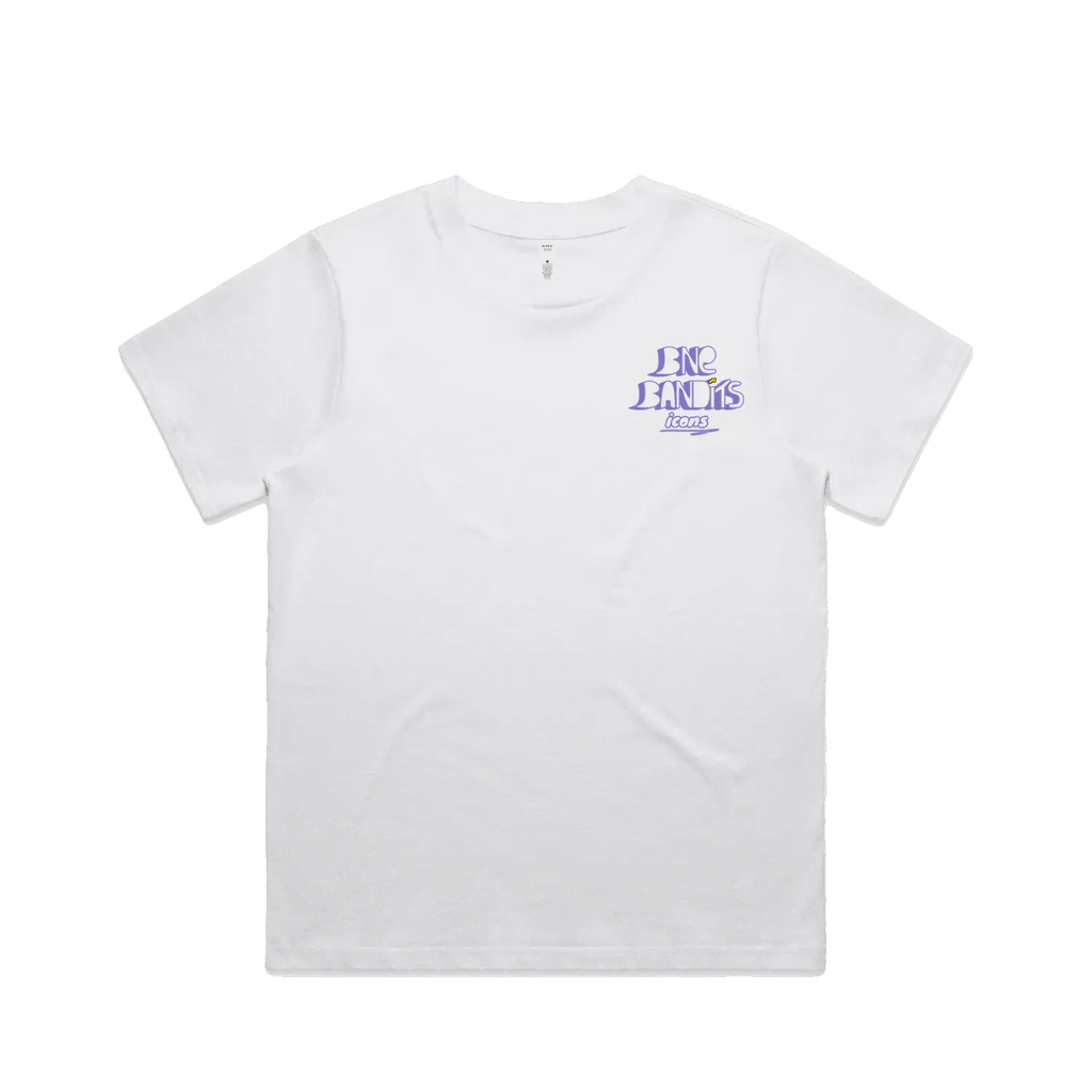 White front flat lay