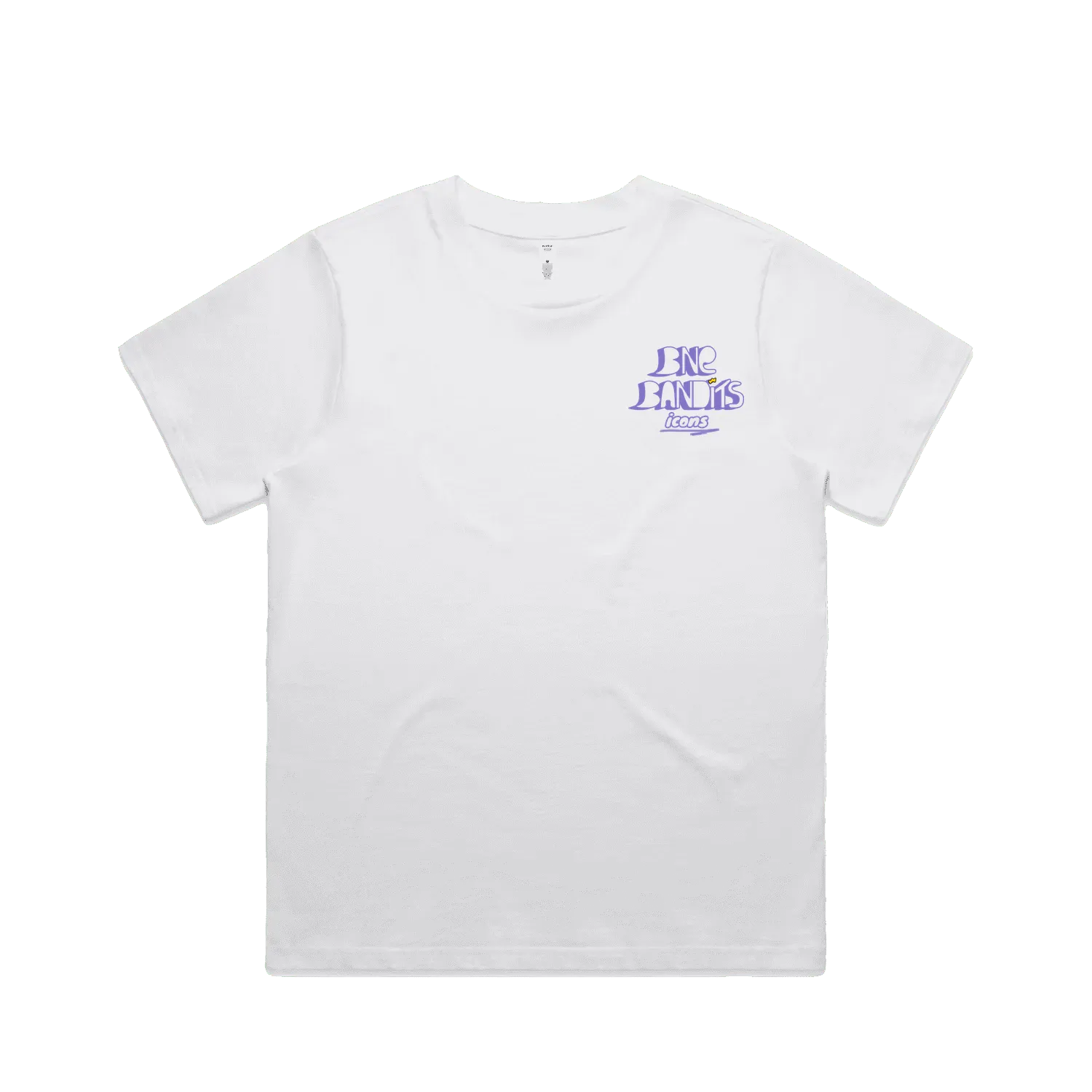 White front flat lay